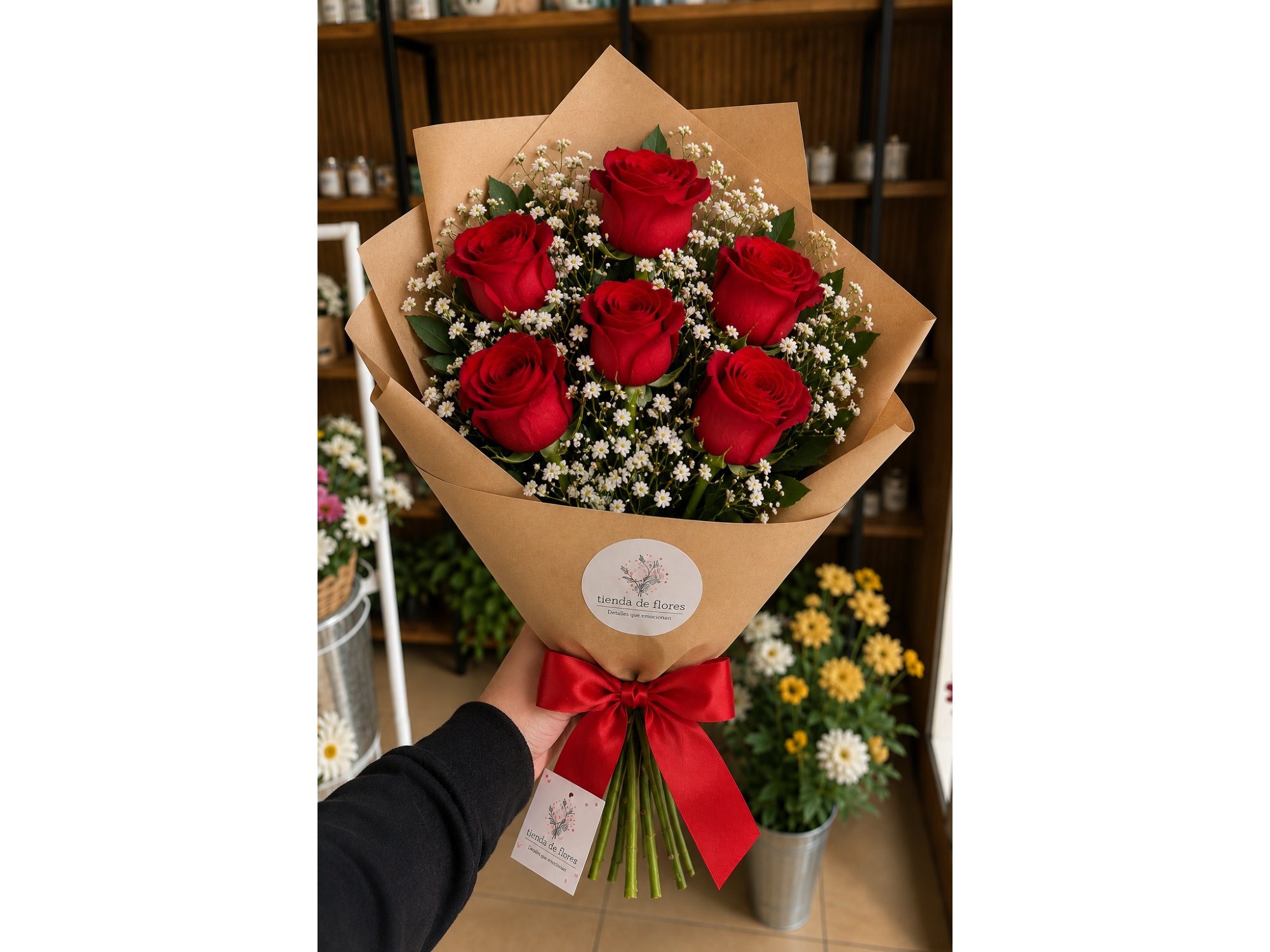 Ramo rosas rojas 🌹