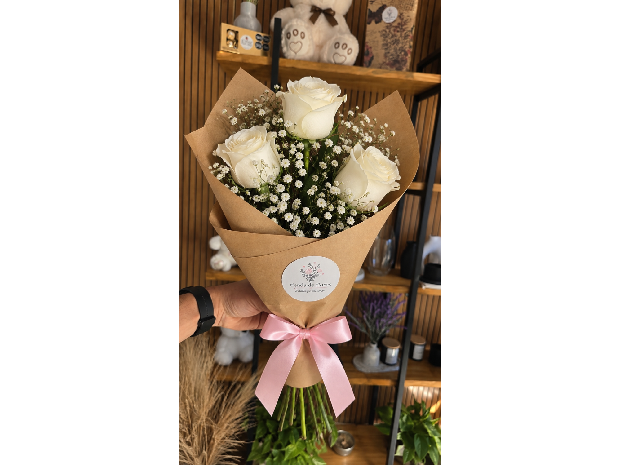 Ramo rosas blancas 🤍