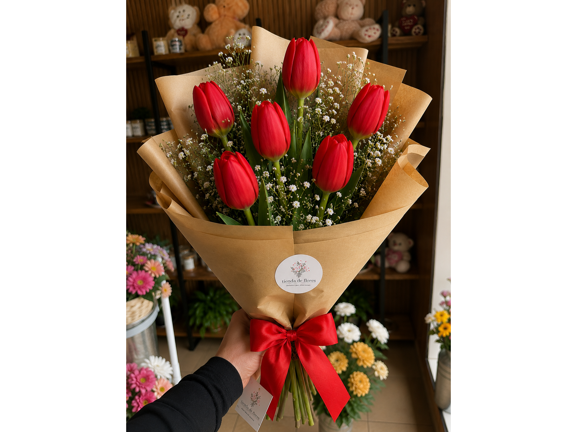 Ramo tulipanes grande 🌷