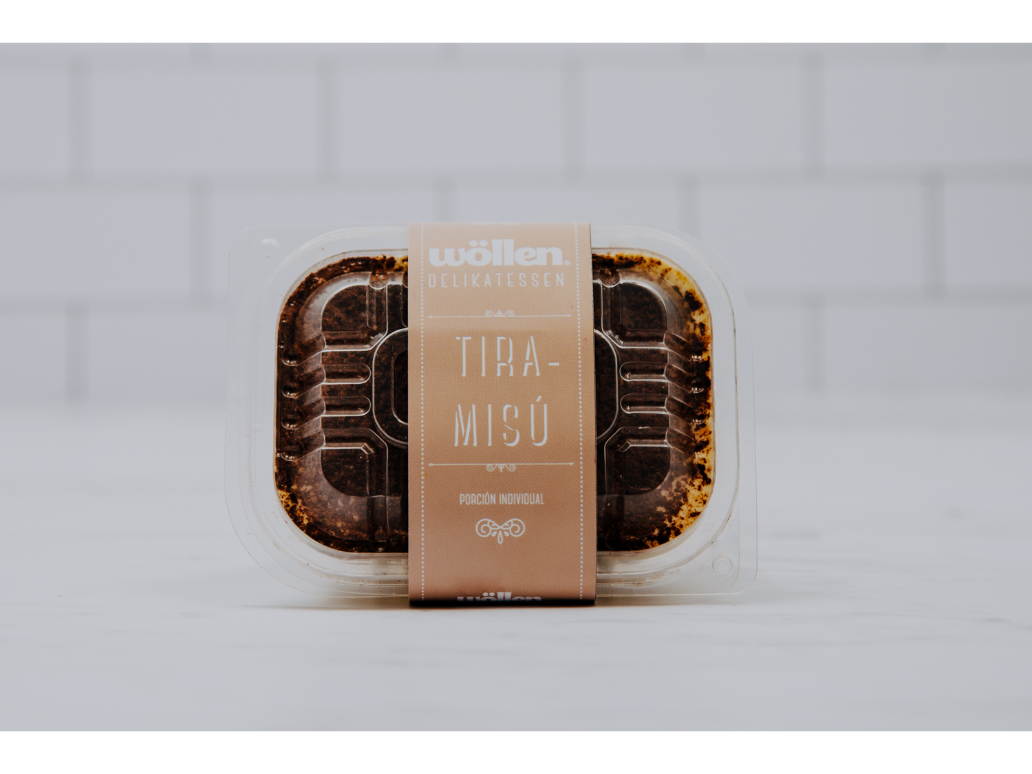 Tiramisú individual