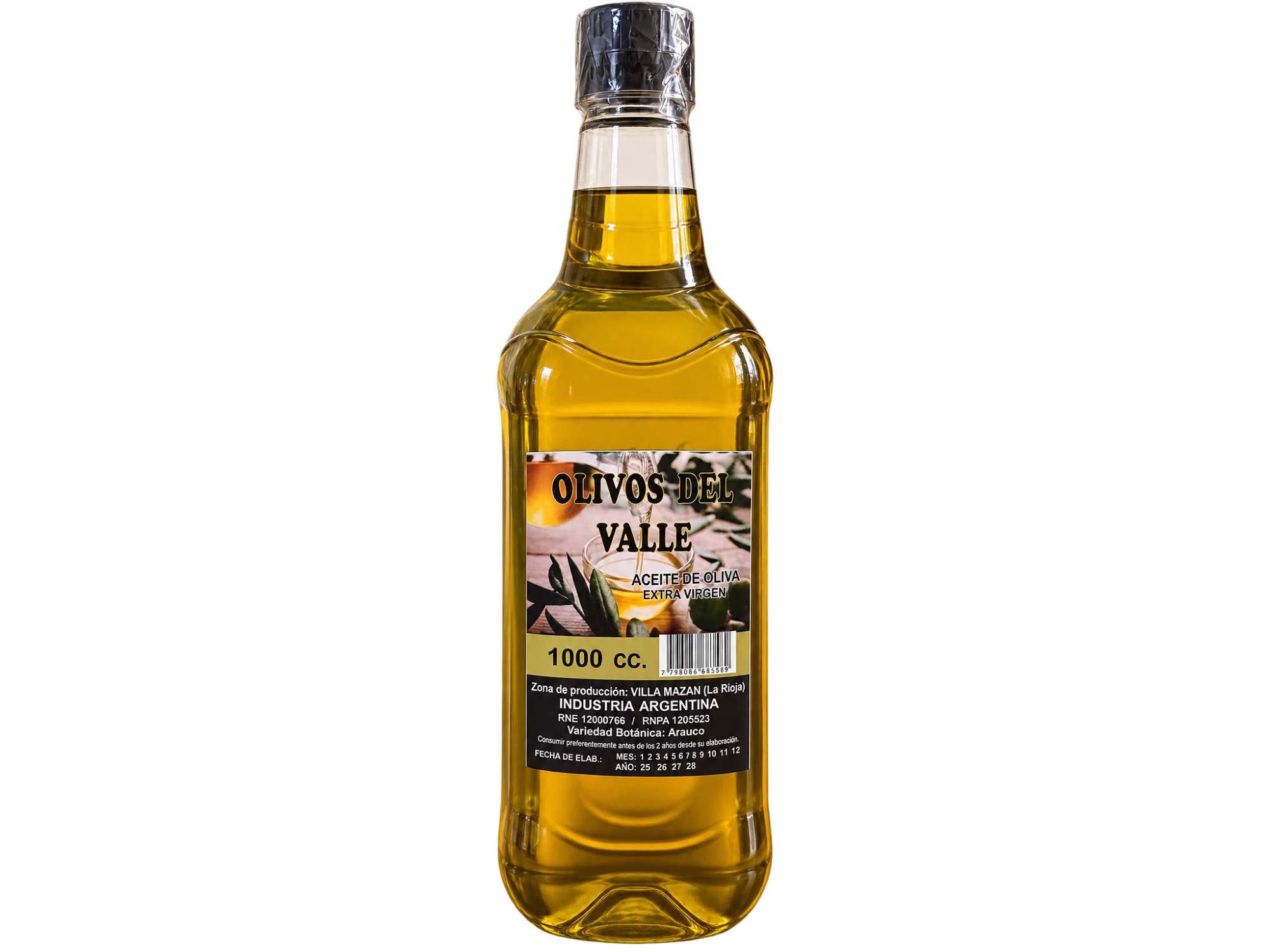 Aceite de oliva - 1 litro - botella de Sano y Fuerte