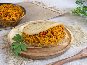 AREPA DE POLLO DESMECHADO de Choritzo