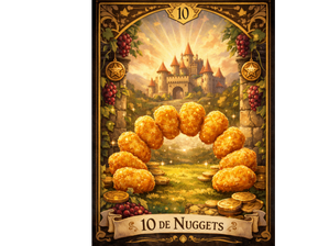 10 de nuggets de Mistica Burger