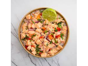 Ceviche de salmón