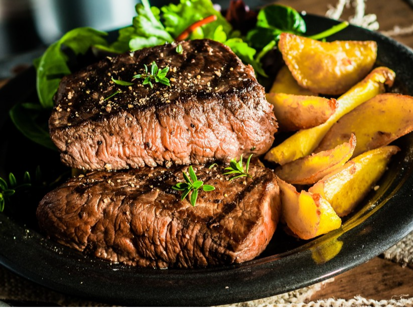 Carne al horno con papas