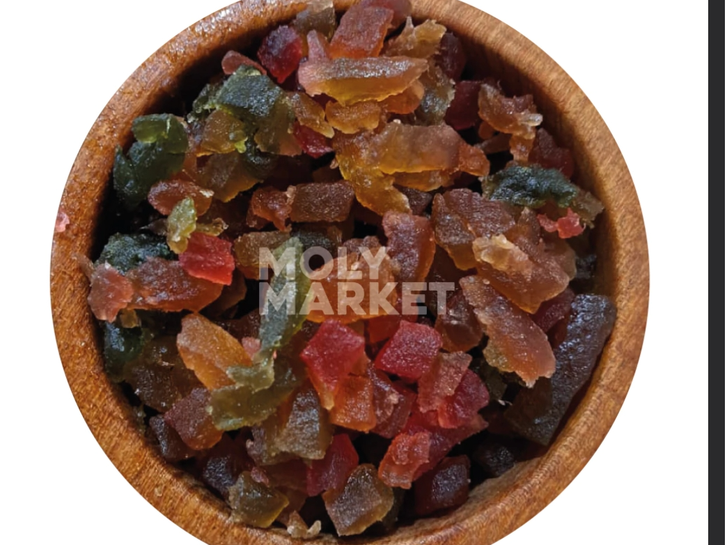 Fruta escurrida para pan dulce