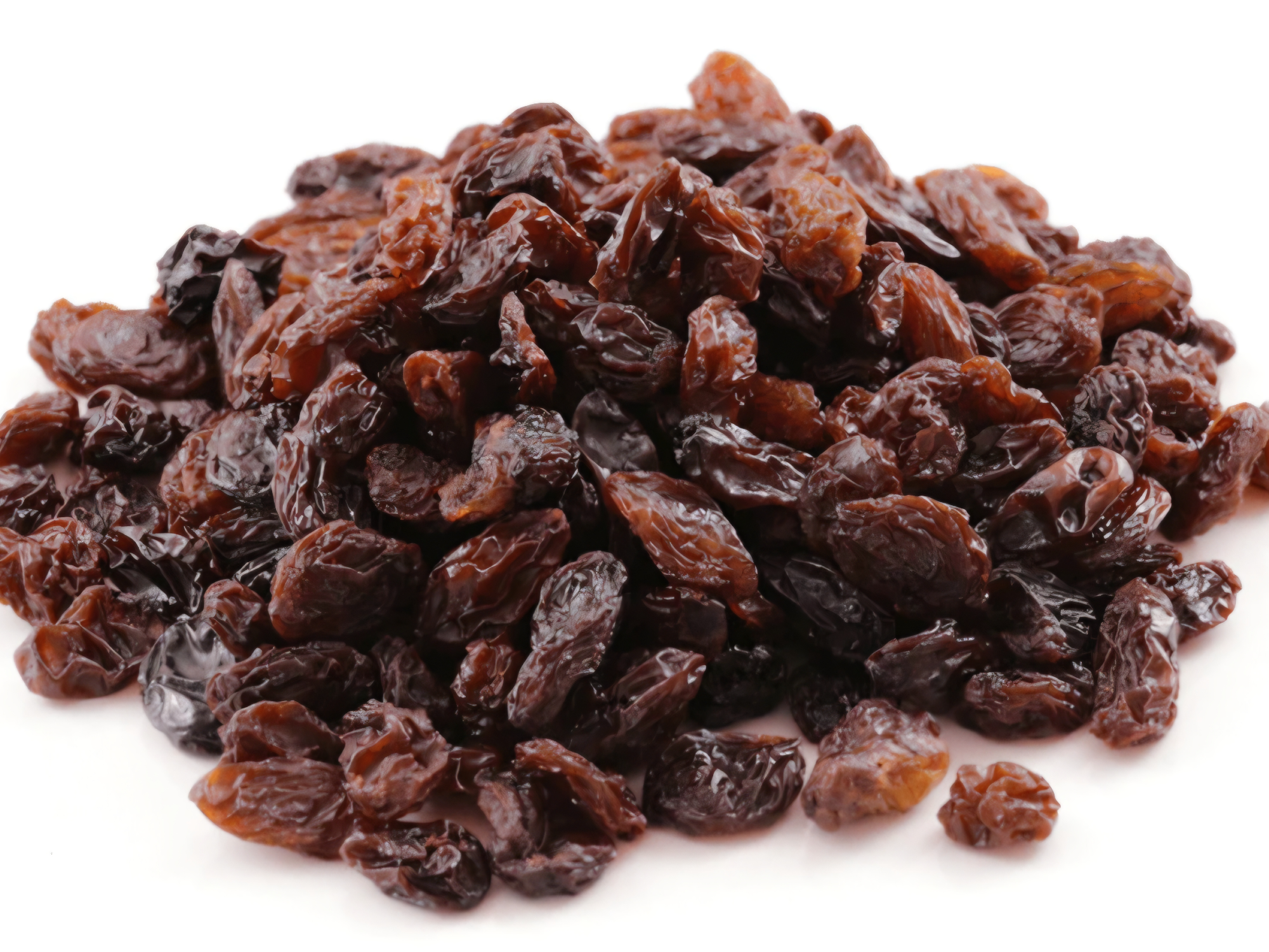 Pasas de uva morenas