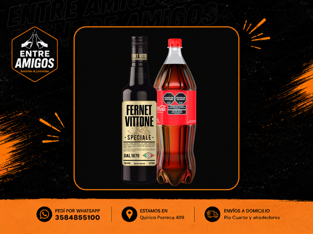 1 VITTONE + 1 COCA 1,5L