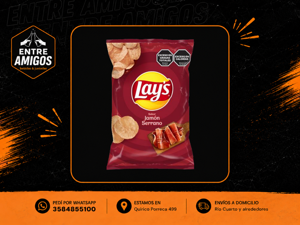 LAYS JAMON SERRANO 77G