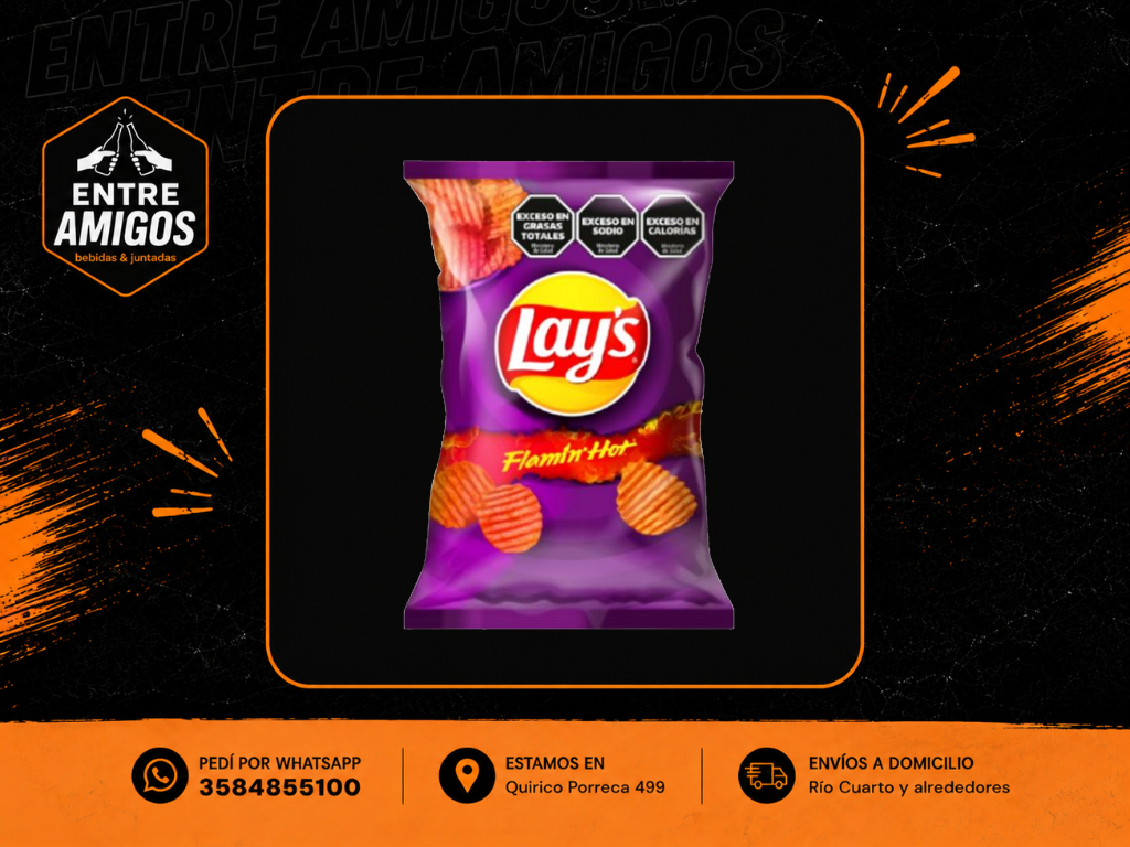 LAYS ONDAS FLAMING HOT 70G