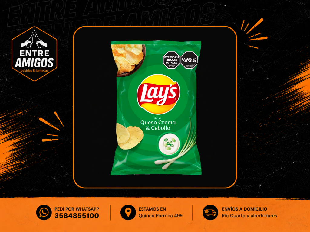 LAYS QUESO Y CEBOLLA 77G