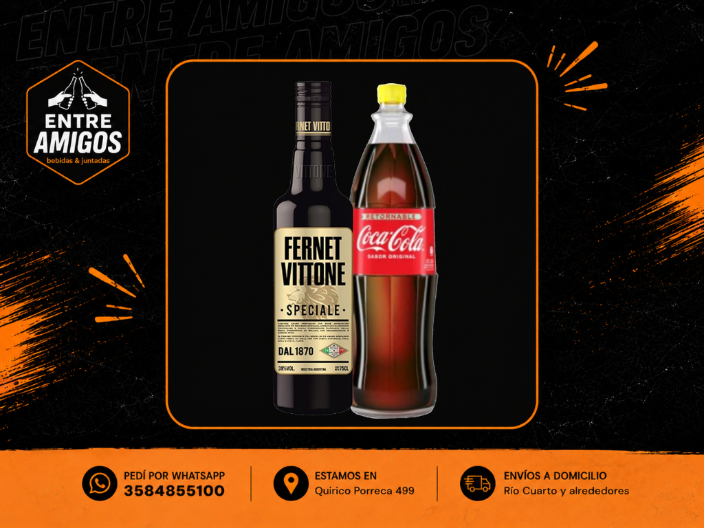 1 VITTONE + 1 COCA 1,25L RET
