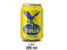 CERVEZA LATA ZULIA 295CC