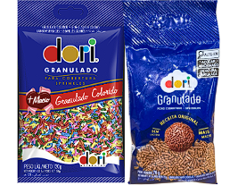CHISPITAS DE COLORES / CHOCOLATE 120GR minimo 6 packs