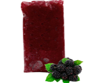 Pulpa MORA en trozos, 500gr