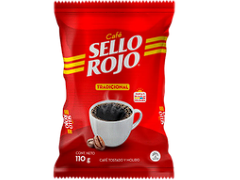 CAFE Sello rojo colombiano 110gr minimo 3 unidades