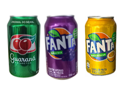 PACK FANTA UVA / GUARANA MARACUYA 355ML POR 6 UNIDADES