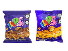 CAJA DE FLIPS 120GR DDL Y CHOCOLATE