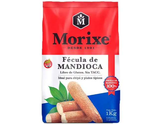 FECULA DE MANDIOCA MORIXE 1 KG