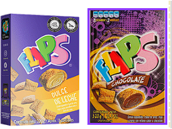 CAJA DE FLIPS 320GR DDL Y CHOCOLATE