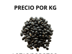 CARAOTAS/POROTOS negro porcionado en 500gr