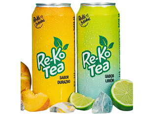 REKO-TEA LIMON/DURAZNO PACK X 12 UNIDADES 473CC