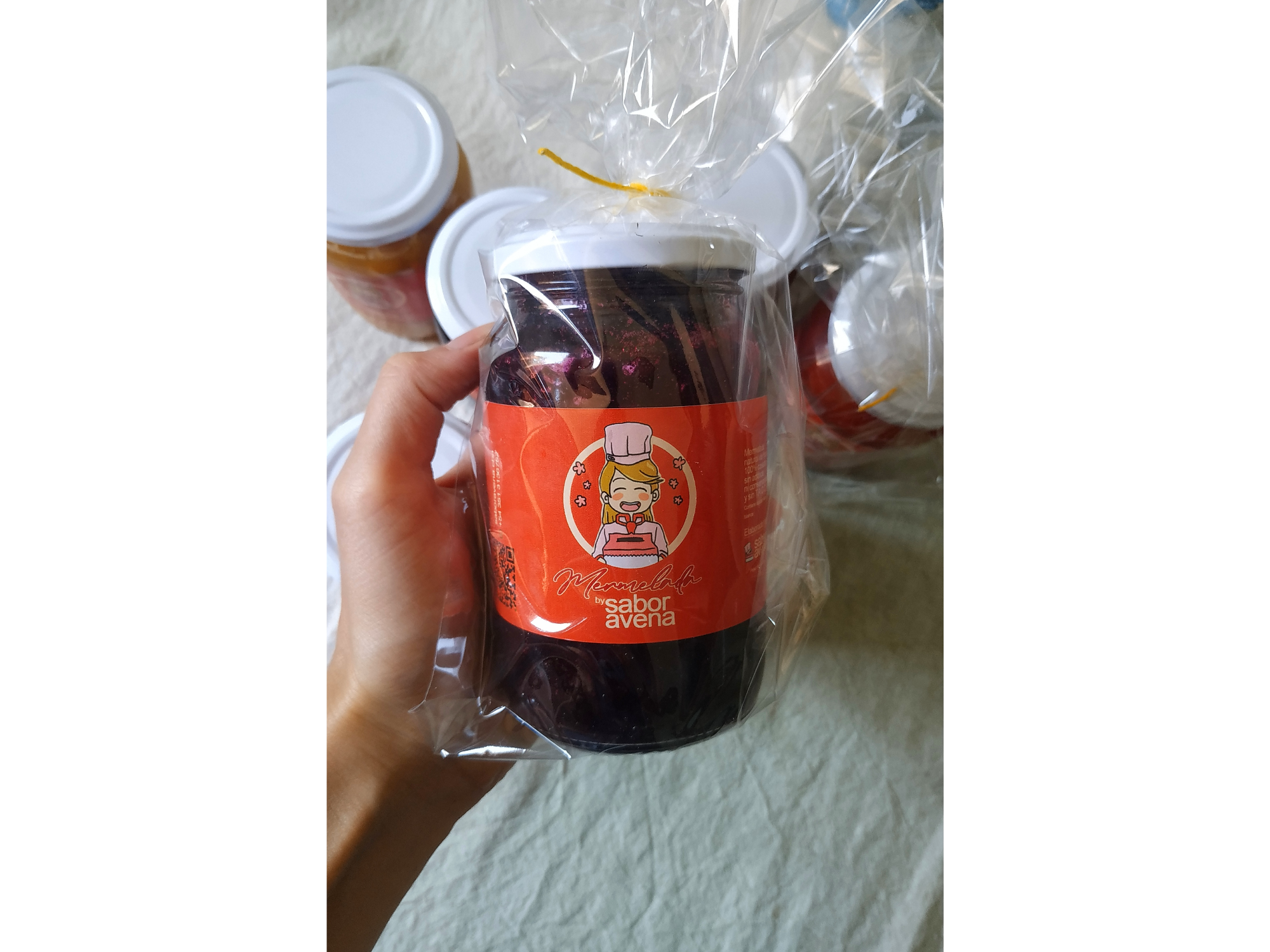 Mermelada de frutos rojos de saboravena.cba