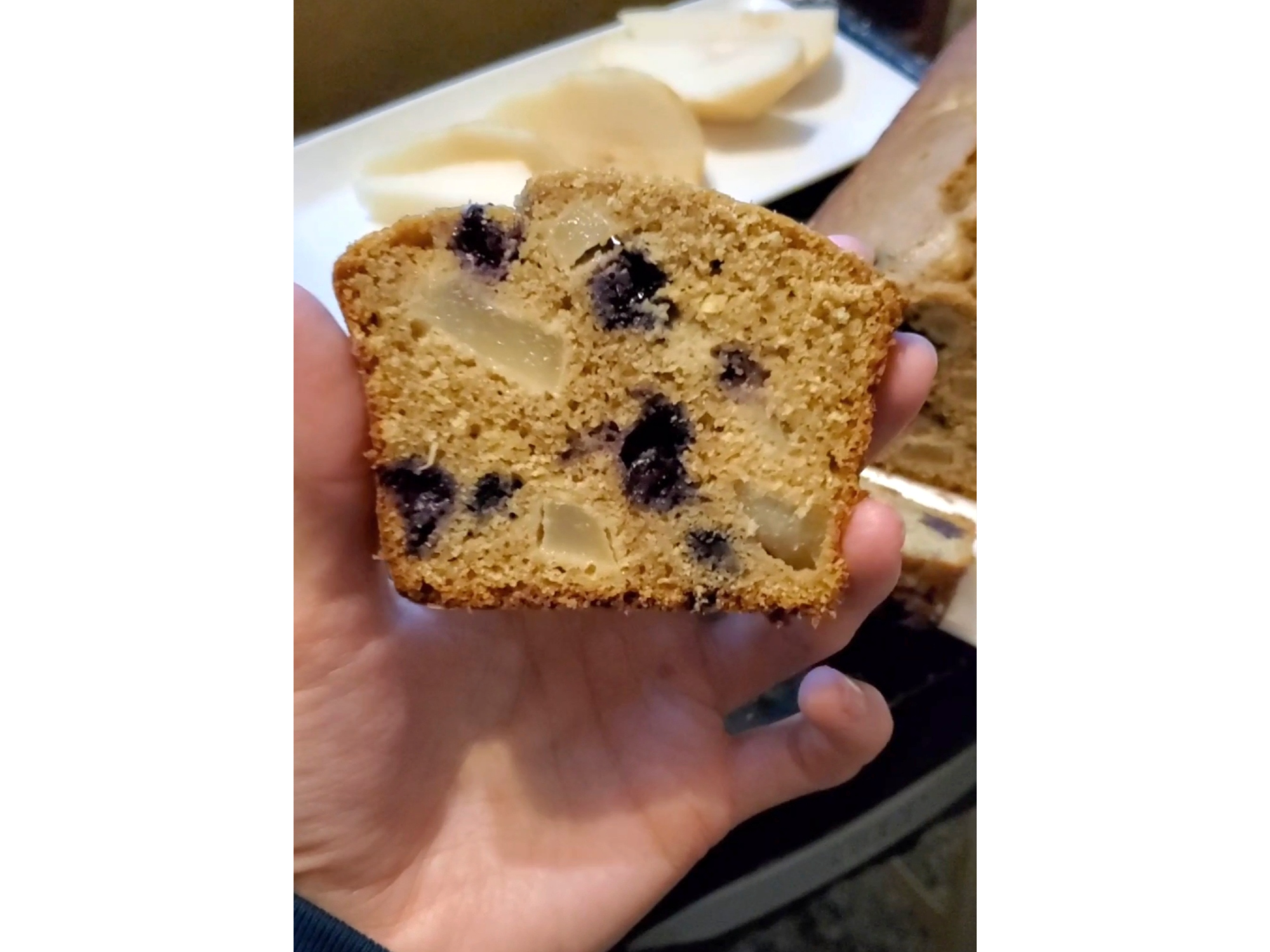 Aranados, pera y mandarina 🍊🫐🍐