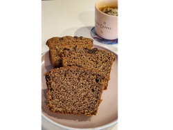 Banana y cacao amargo