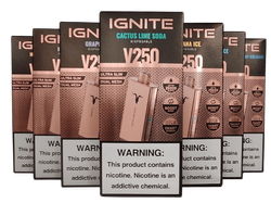 Ignite V250-Rose-25.000 Puffs.