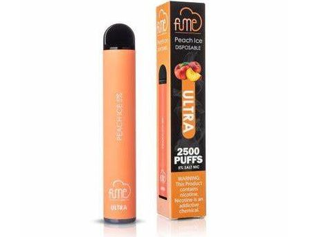 Fume Ultra-2.500 Puffs- Peach Ice.