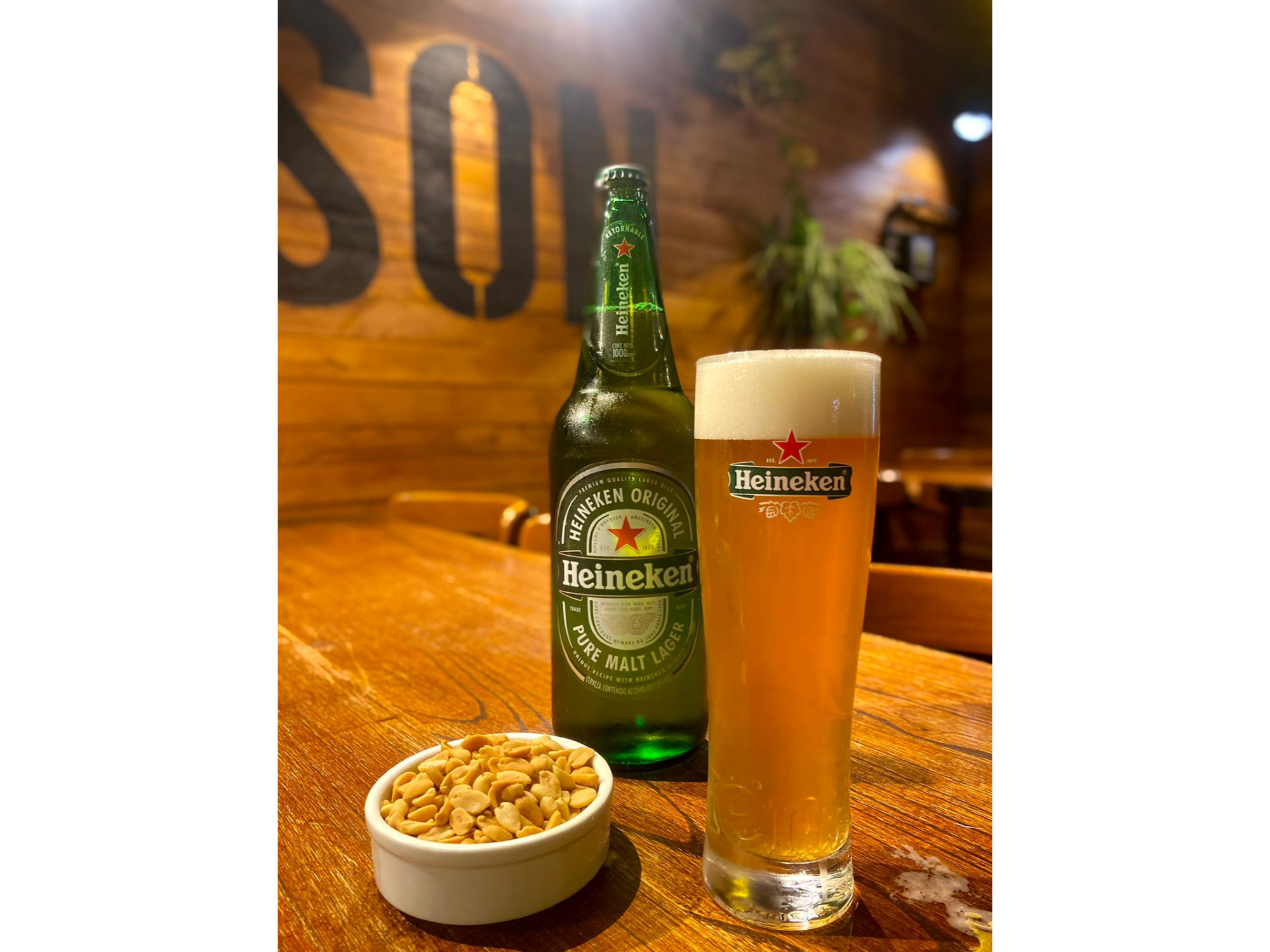 HEINEKEN RUBIA x LITRO