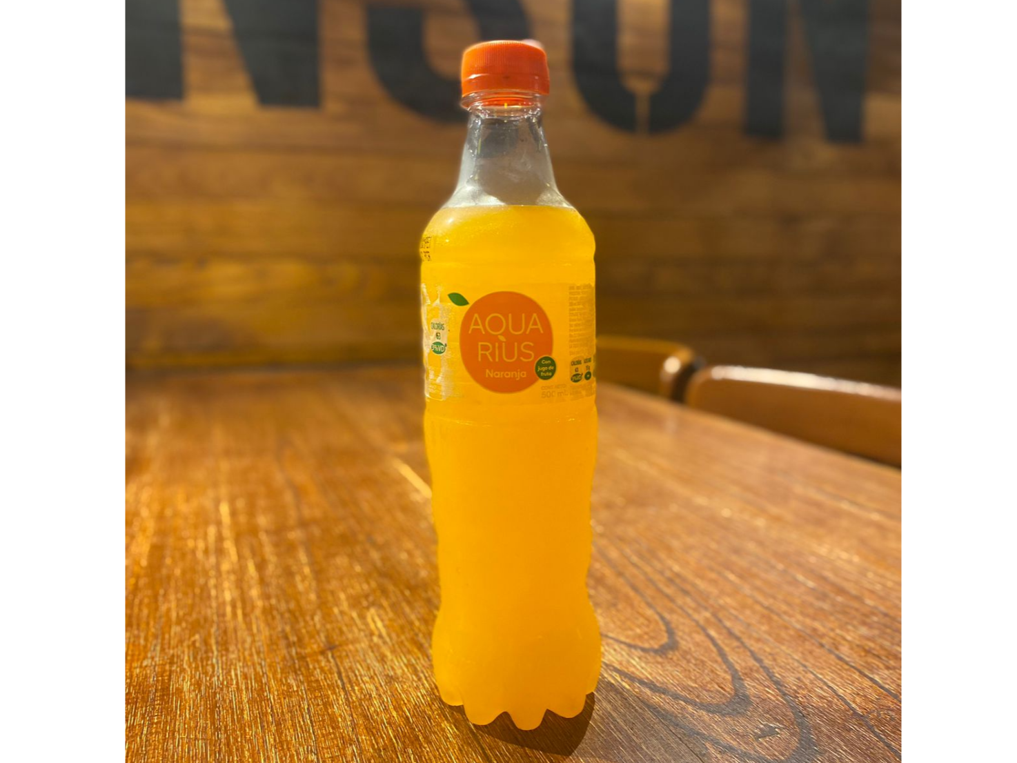 AGUA SABORIZADA DE NARANJA
