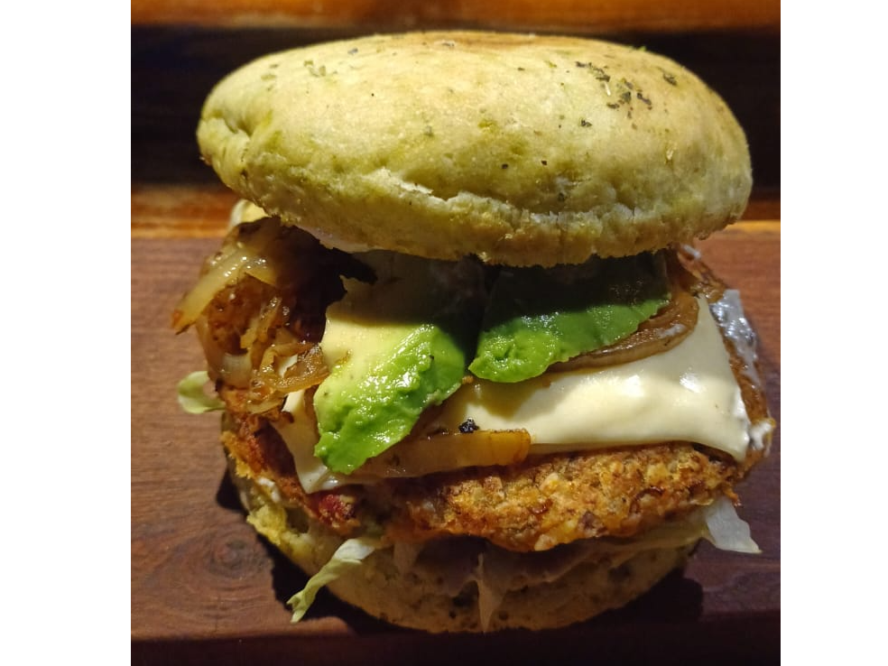 HAMBURGUESA ESTACIÓN PALTA (VEGETARIANA)