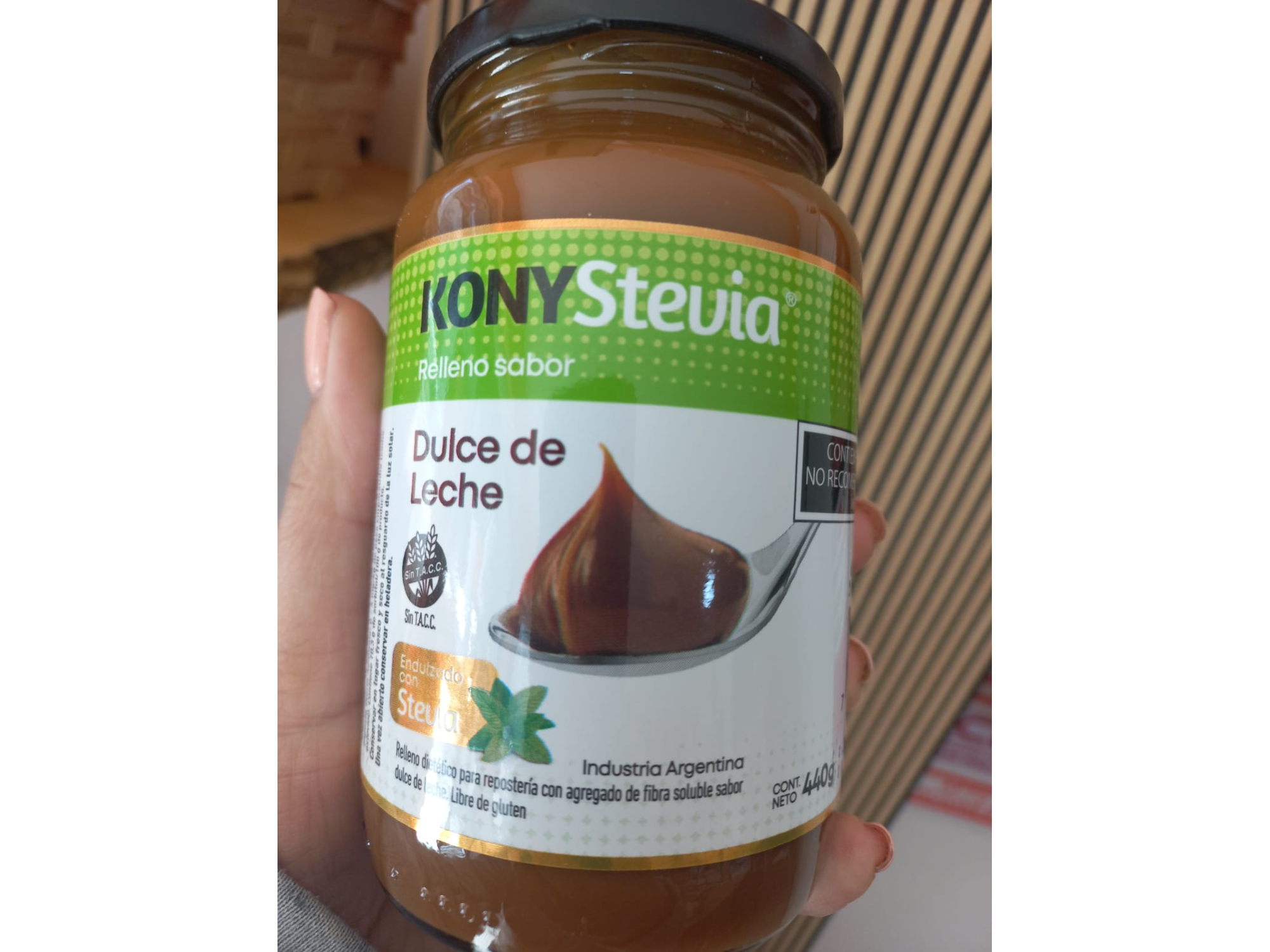Dulce de leche con stevia 490 gr