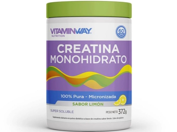 Creatina Monohidrato sabor a limon 372 gr