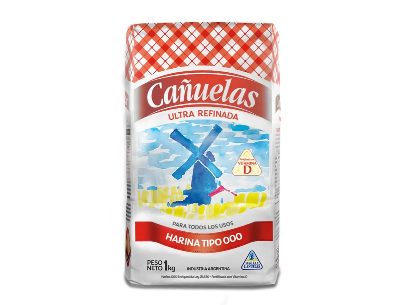 Harina de trigo 000 Cañuelas 1 kg