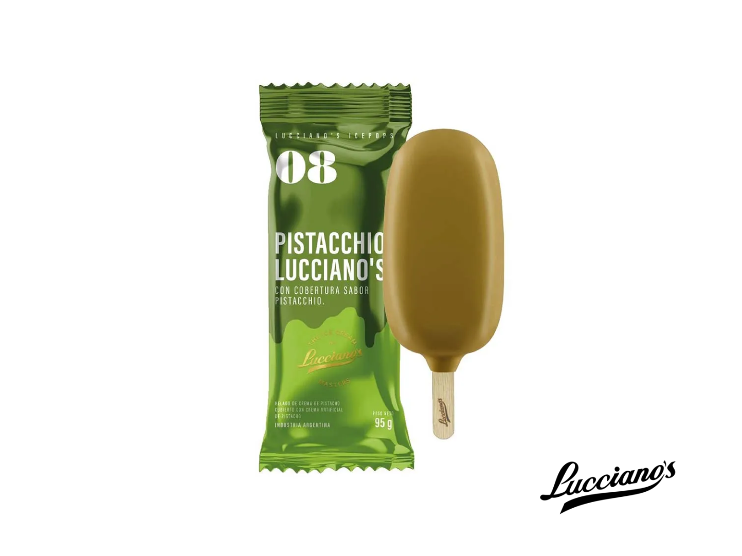 Paleta Lucciano's Pistacho