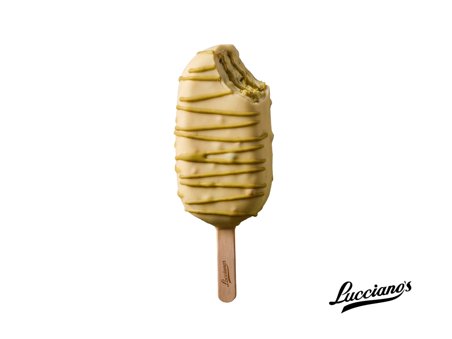 Paleta Lucciano´s Chocolate Blanco & Pistacchio