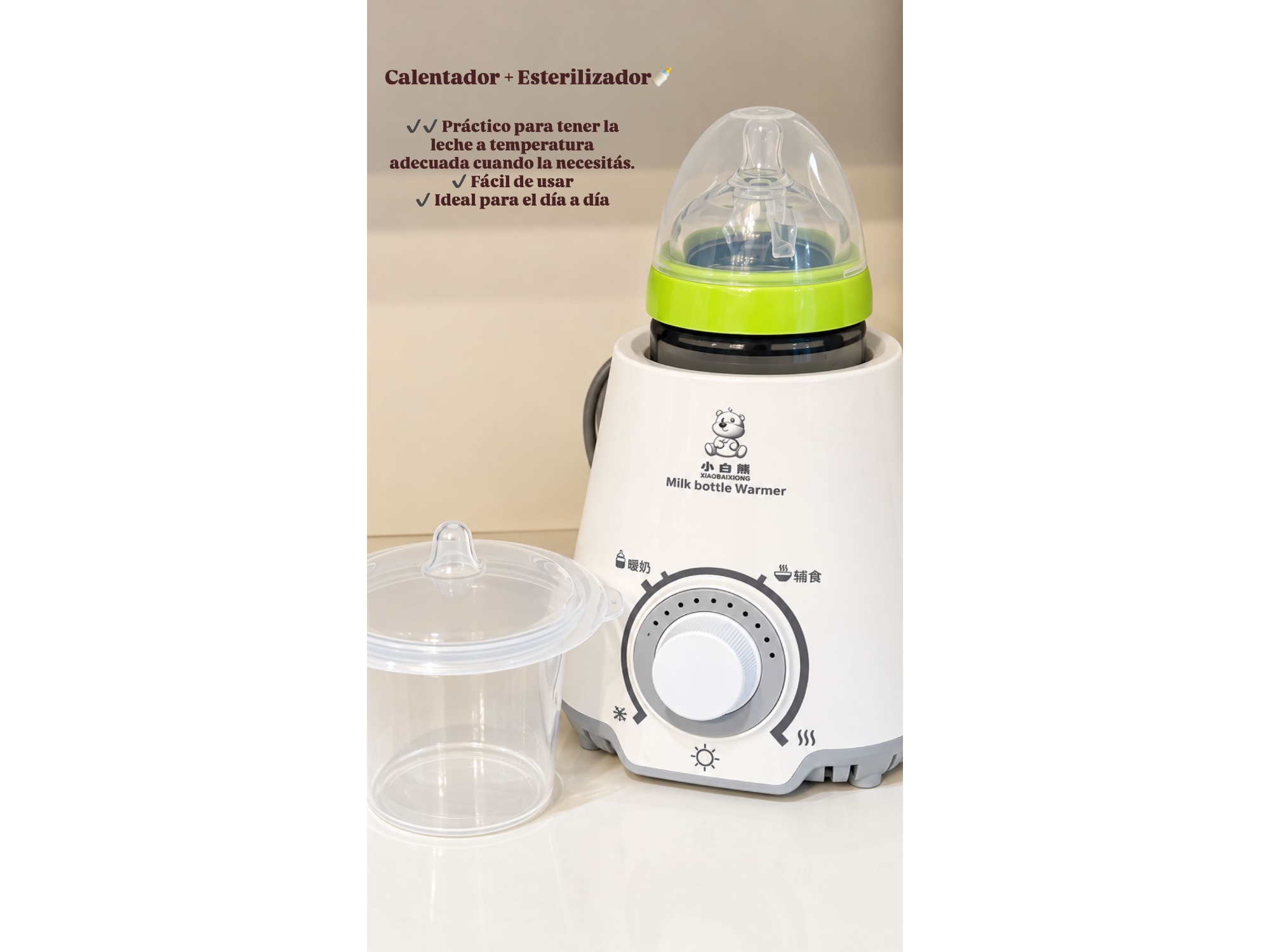 Esterilizador + calentador