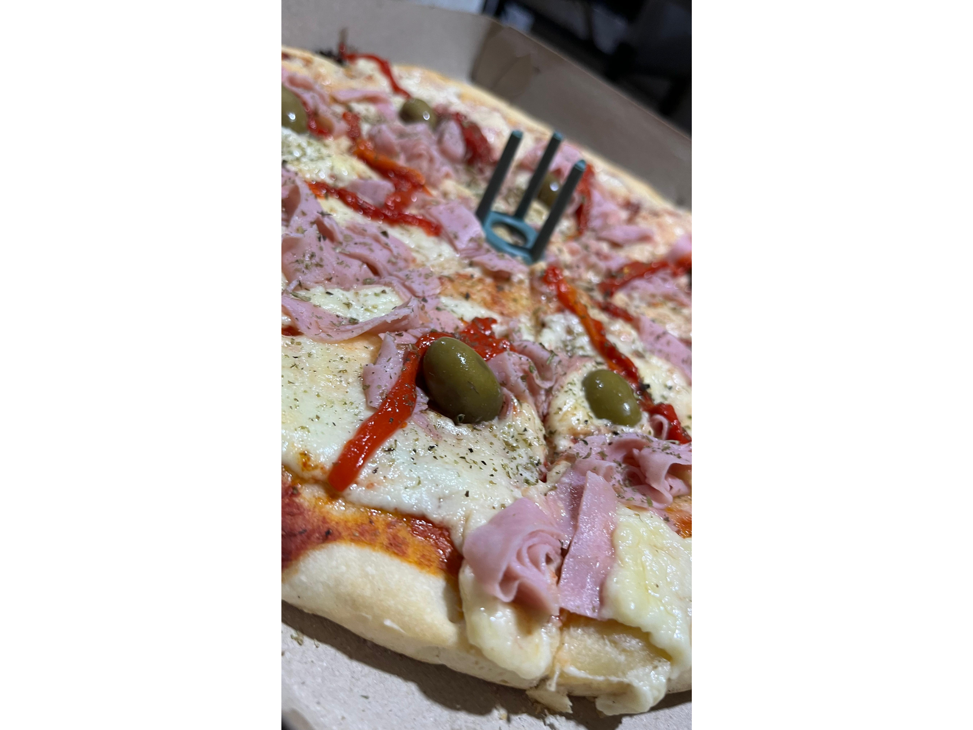 Especial jamón y morrón