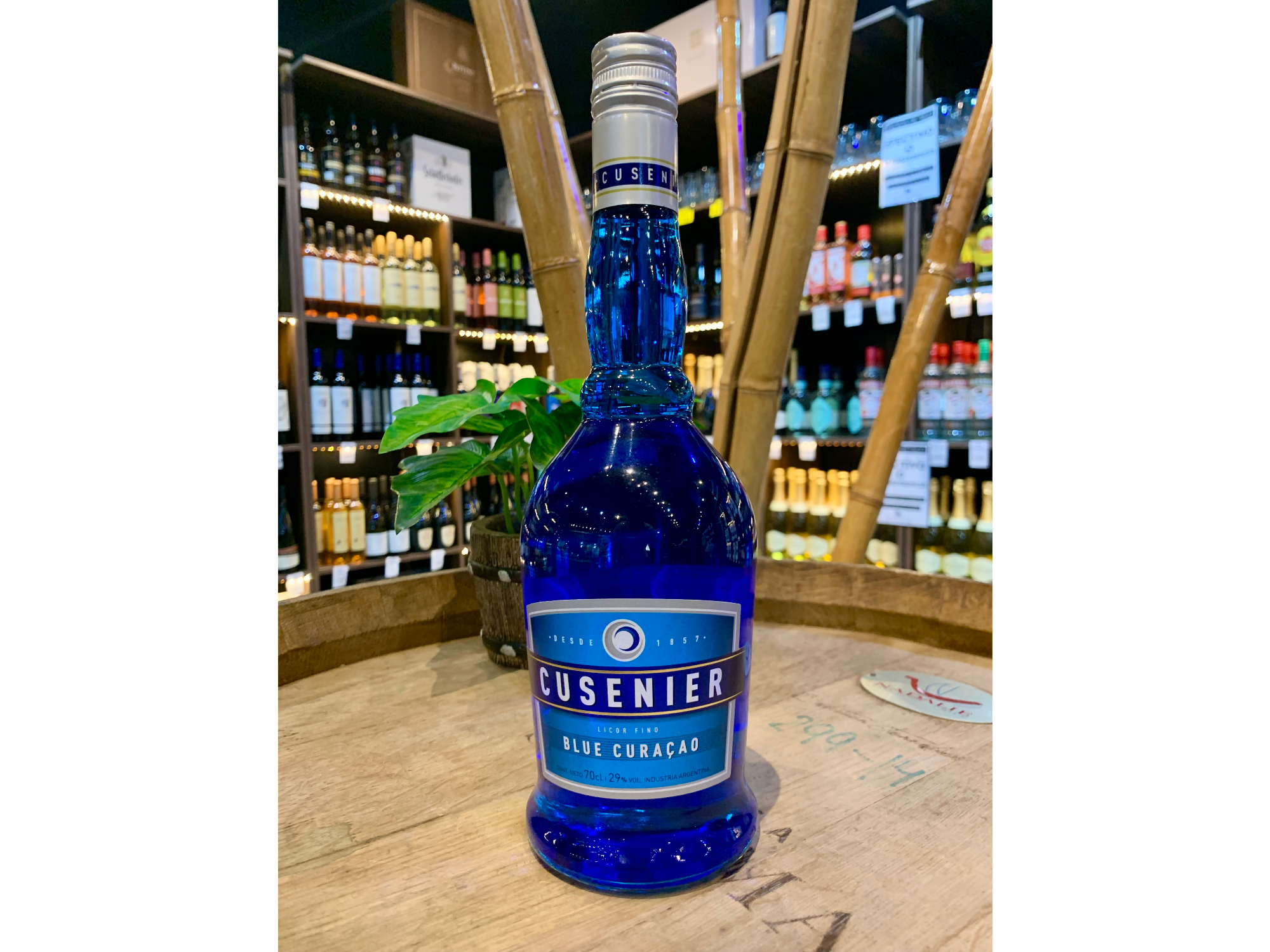 Licor Cusenier Blue curacao 750ml