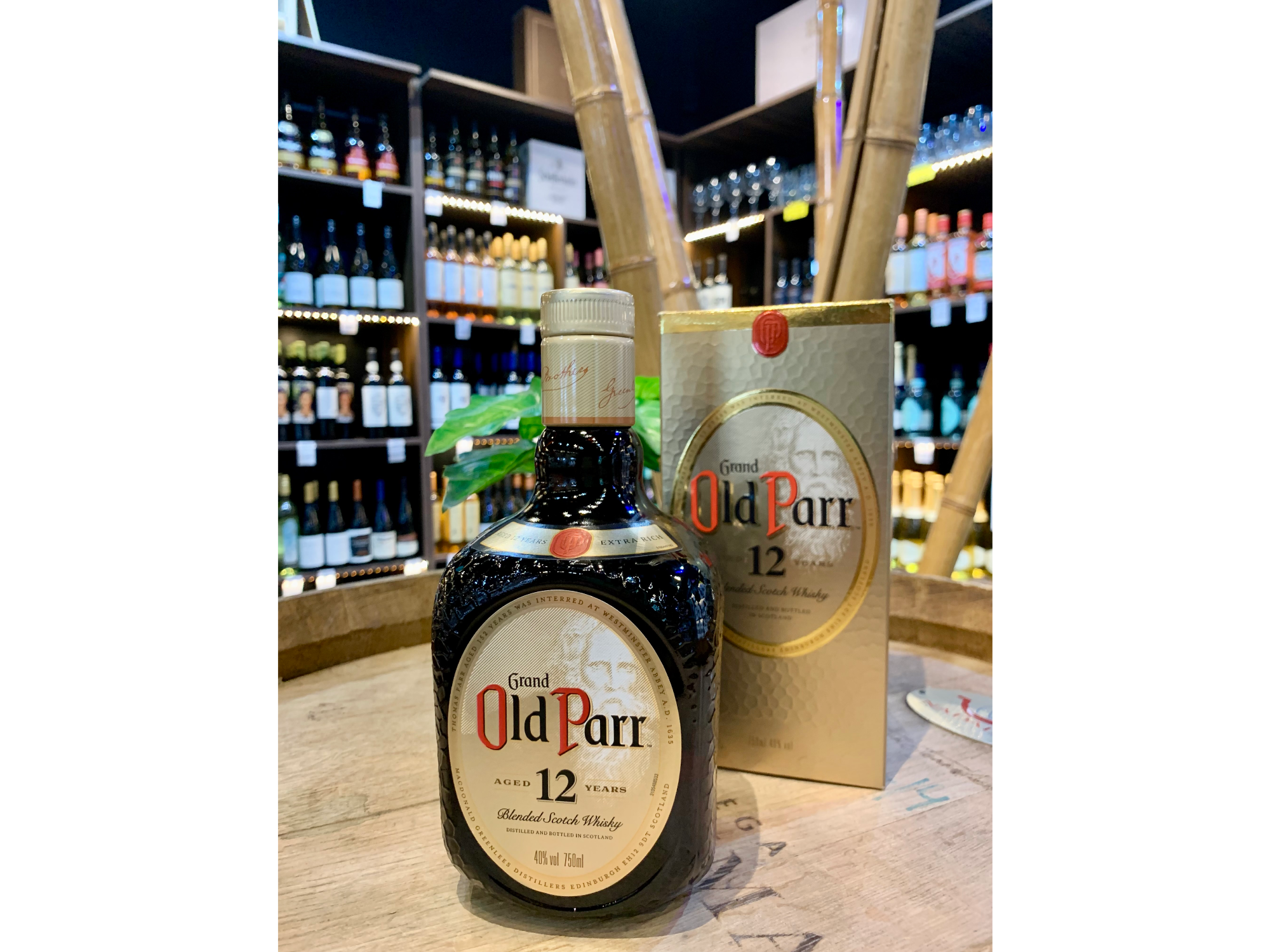 Whisky Grand Old Parr 12 años