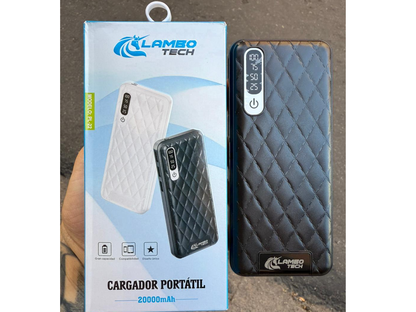 POWER BANK LAMBO TECH 20.000MAH