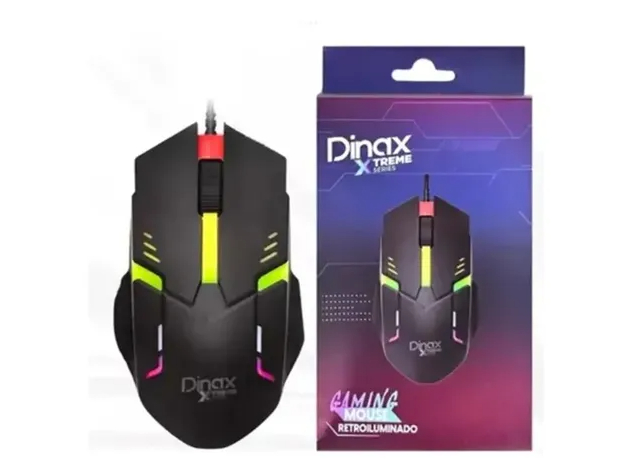 MOUSE DINAX RETROILUMINADO