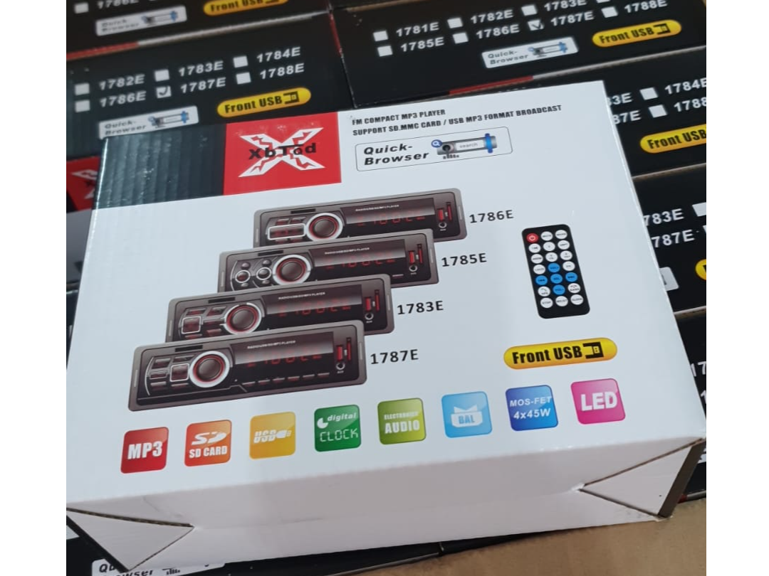 ESTÉREO DESMONTABLE XBTQD MP3
