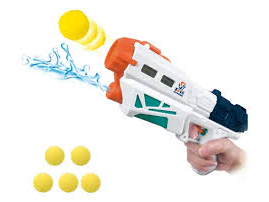 PISTOLA LANZA PELOTAS Y AGUA