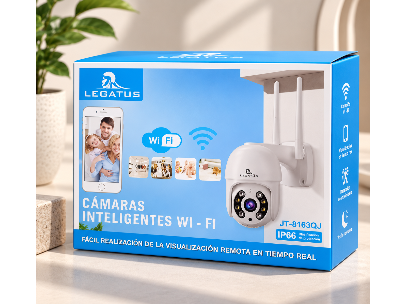 CAMARA IP LEGATUS JT-8163