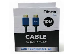 CABLE HDMI 4K DINAX 10M
