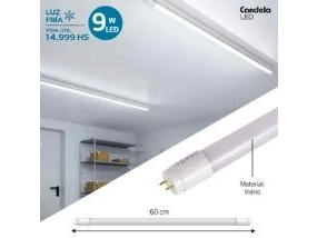 TUBO LED 9W CANDELA
